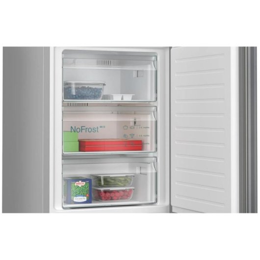 Réfrigérateur Combi Siemens iQ300 No Frost 186 cm 321 L C Inox
