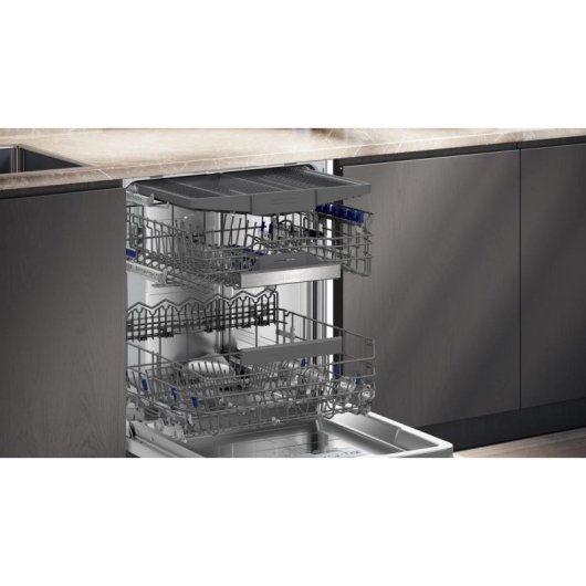 Lavavajillas Siemens iQ500 SN45YS07CE 14 servicios A con Home Connect y secado Zeolith