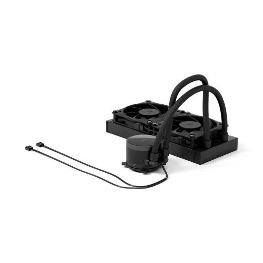 Flüssigkeitskühlung Fractal Design Radius 240 240mm 2 Lüfter Schwarz