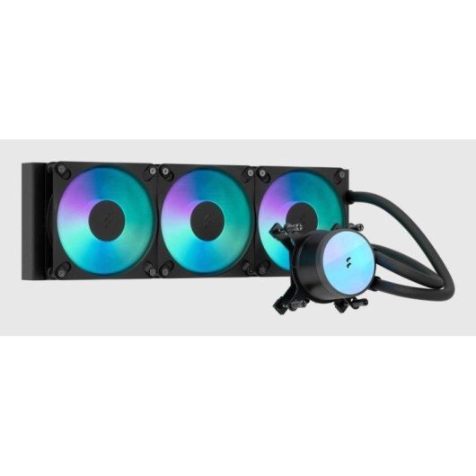 Refrigeración líquida Fractal Radius 360 RGB 360 mm 3 ventiladores PWM negro