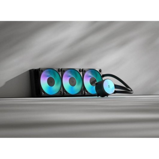Refrigeración líquida Fractal Radius 360 RGB 360 mm 3 ventiladores PWM negro