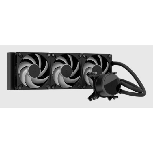 Refrigeración líquida Fractal Radius 360 RGB 360 mm 3 ventiladores PWM negro