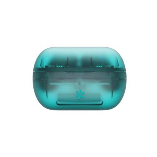 Celly Bluetooth kabellose Kopfhörer mit Mikrofon, Sprachassistent, türkisfarben