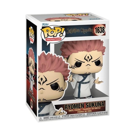 Figura colecionavel Funko Ryomen Sukuna Kimono JJK