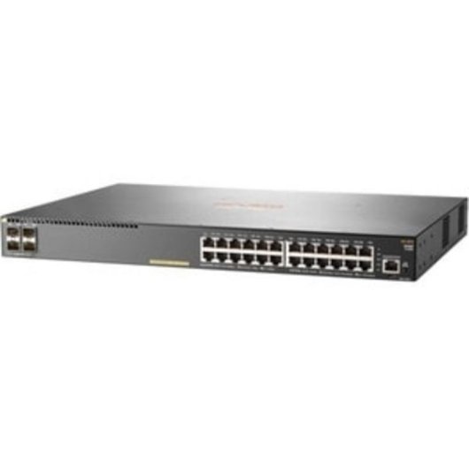 Geregelter PoE+ Switch HPE Aruba 2930F 24G 4SFP+