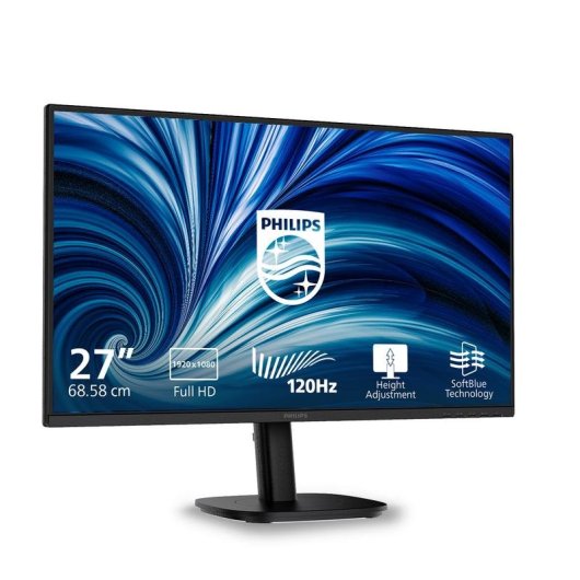 Monitor PC Philips 3000 Series 27B2N3200A/61 27" FullHD 120Hz IPS Altoparlanti Regolazione altezza