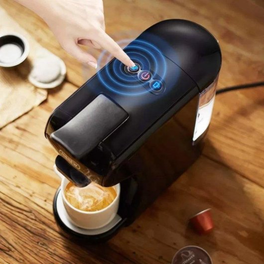 Máquina de café de cápsulas HiBREW H1A 1450 W 19 Bares extração quente e fria