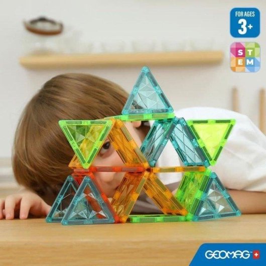 Geomag Magnetic Tiles Gems Vehicles GM211 24 peças