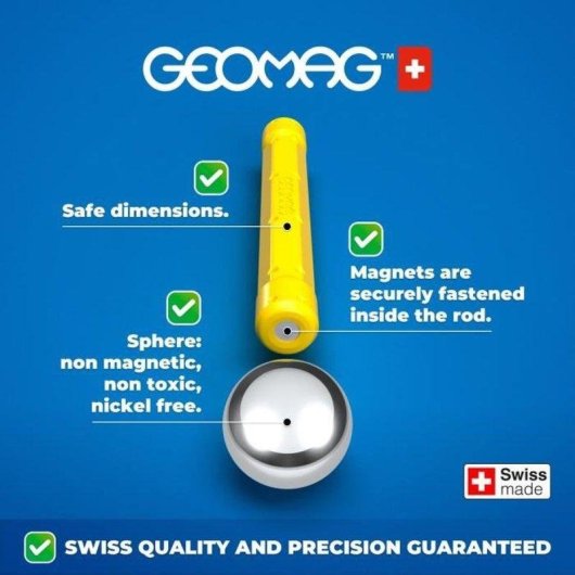 Geomag Ecofriendly Glow Set Magnético 25 Peças