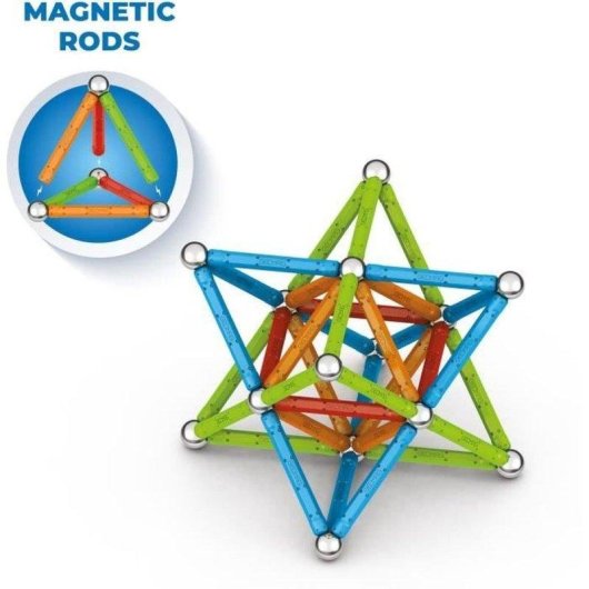 Geomag Supercolor Recycled Conjunto de Construção Magnética 93 Peças