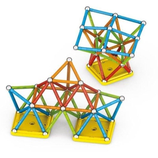 Geomag Supercolor Recycled Conjunto de Construção Magnética 93 Peças