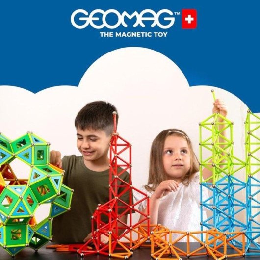 Geomag Ecofriendly Glitter Set Magnético 22 Peças