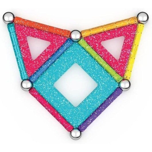 Geomag Ecofriendly Glitter Set Magnético 22 Peças