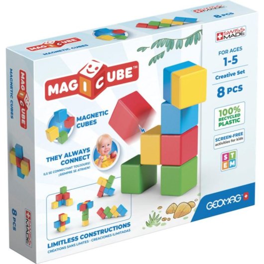 Geomag Magicube Recycled Creative Set GM246 64 peças