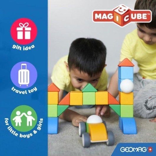 Geomag Magicube Recycled Creative Set GM246 64 peças
