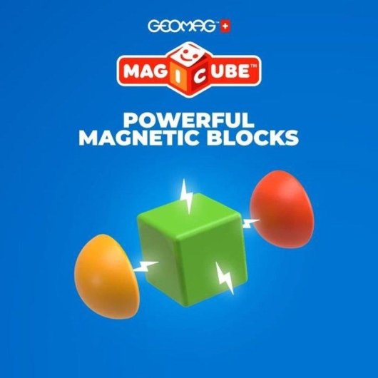 Geomag Magicube GM061 Conjunto de Blocos Magnéticos 8 Peças