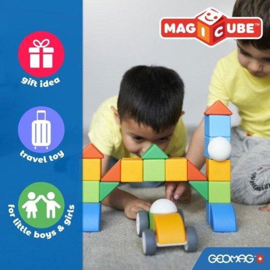 Geomag Magicube GM061 Conjunto de Blocos Magnéticos 8 Peças