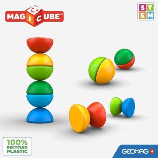 Geomag Magicube 060 Conjunto De Construção Magnética 060 6 peças