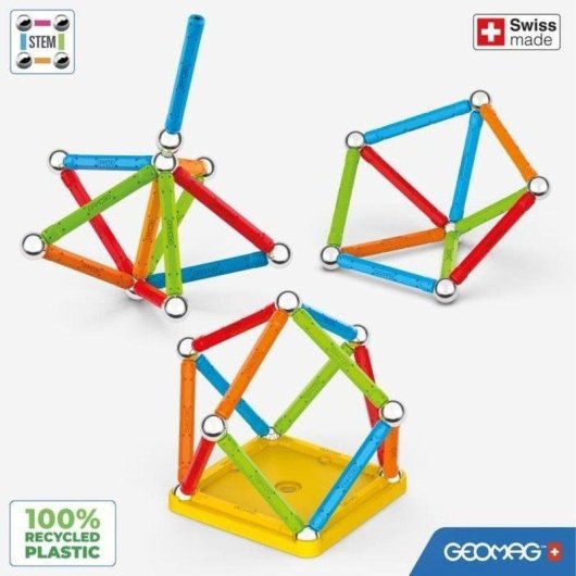 Geomag Supercolor GM374 Conjunto de Construção Magnética 25 Peças