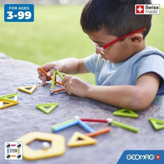 Geomag Supercolor GM374 Conjunto de Construção Magnética 25 Peças