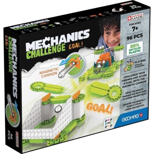 Geomag Mechanics Challenge Goal 96 Peças