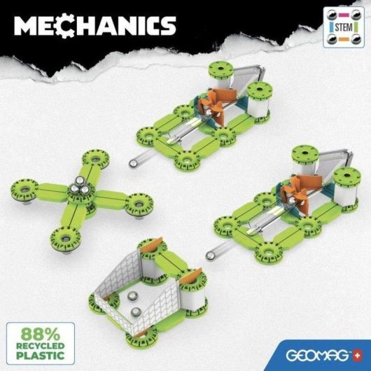 Geomag Mechanics Challenge Goal 96 Peças