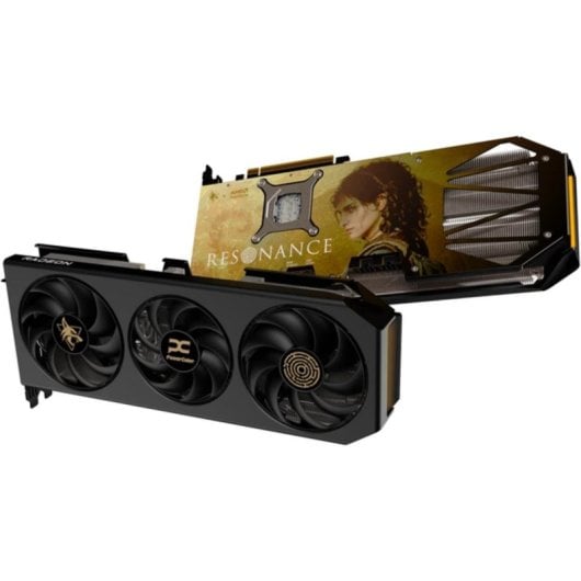 Tarjeta Gráfica PowerColor Hellhound Radeon RX 9070 XT 16GB GDDR6 Resonance Edition