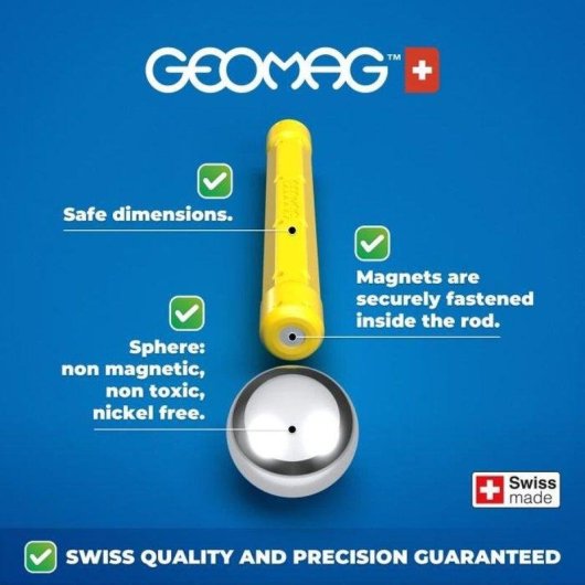Geomag Classic Recycled Magnetic Geometry 24 Peças