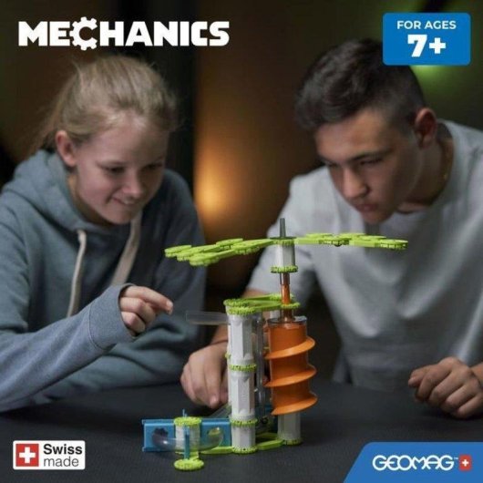 Geomag Mechanics Motion Flywheels 756 Set Magnético De Construção 96 peças