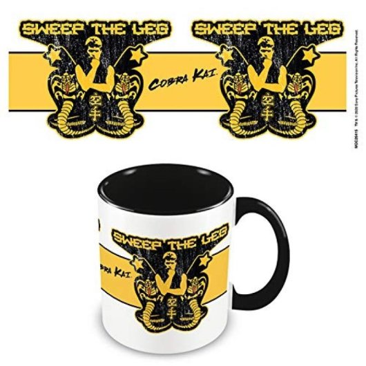 Taza Sweep The Leg Cobra Kai Cerámica 320 Mls