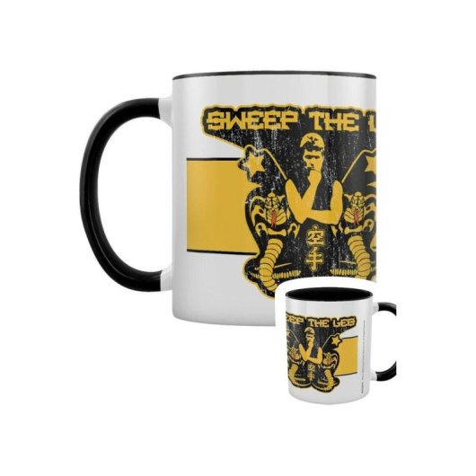 Taza Sweep The Leg Cobra Kai Cerámica 320 Mls