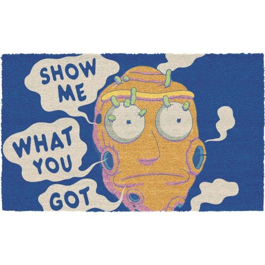 Felpudo Show Me What You Got Rick & Morty 60 X 40 Cms