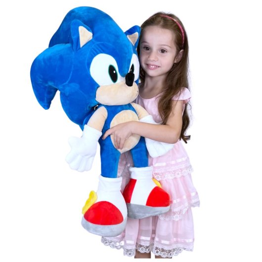 Peluche Sonic The Hedgehog El Erizo Sega 80 Cms