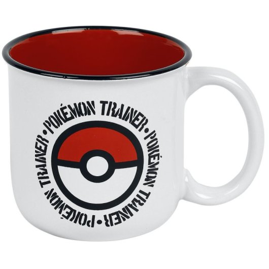 Taza Pokémon Trainer Cerámica 350 Mls
