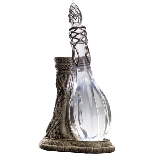 Réplica Phial De Galadriel El Señor De Los Anillos Botella Con Luz 10 Cms