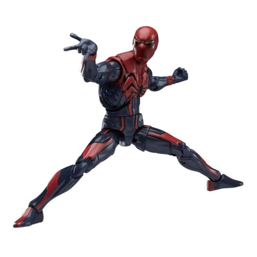 Figura Peter Parker Velocity Suit Spider-man Marvel Gamerverse Articulada 15 Cms