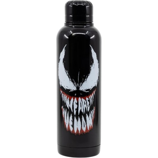 Botella Metálica Venom Face Marvel 515 Mls