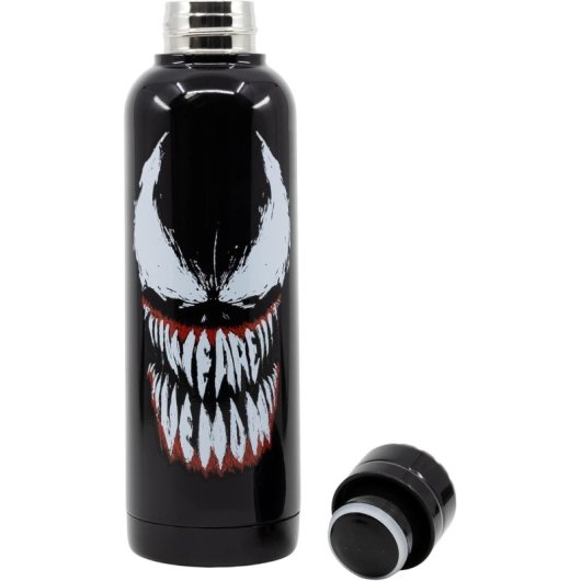 Botella Metálica Venom Face Marvel 515 Mls