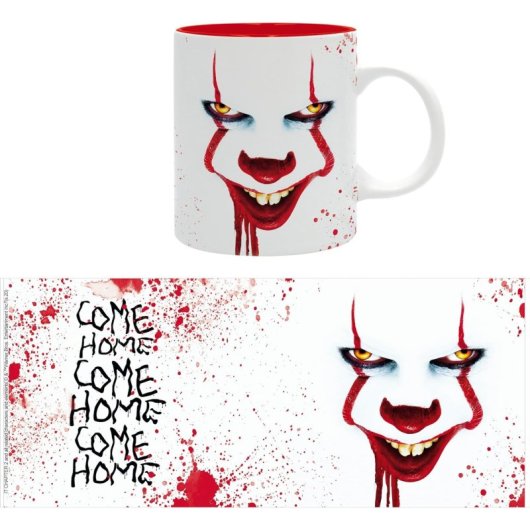 Taza Come Home Pennywise It Cerámica 320 Mls