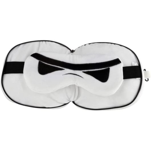 Almohada Antifaz Soldado Imperial Stormtrooper De Viaje Con Cremallera