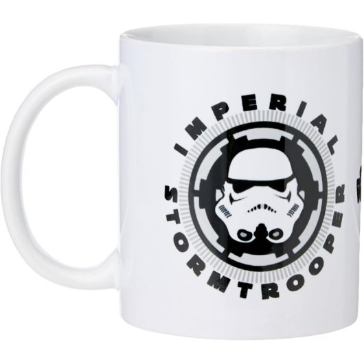 Taza Imperial Trooper Soldado De Asalto Imperial Star Wars Cerámica 320 Mls