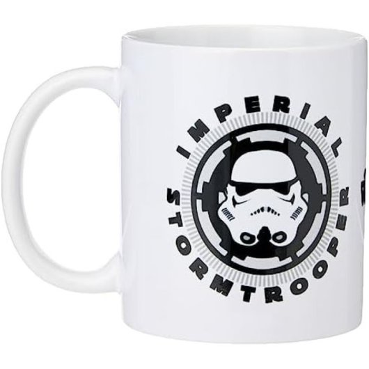 Taza Imperial Trooper Soldado De Asalto Imperial Star Wars Cerámica 320 Mls