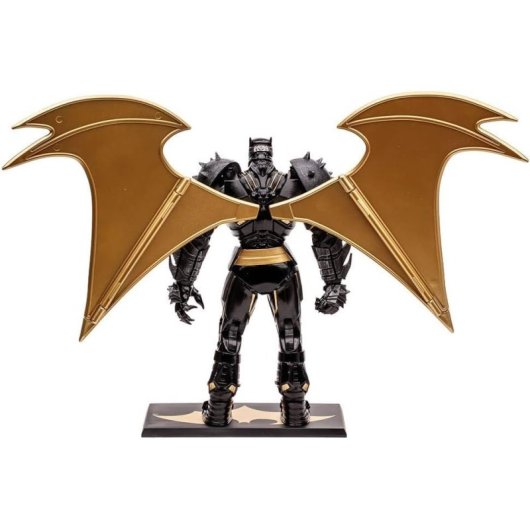 Figura Batman Hellbat Edición Knightmare Dc Gold Label Edición Limitada Articulada 18 Cms