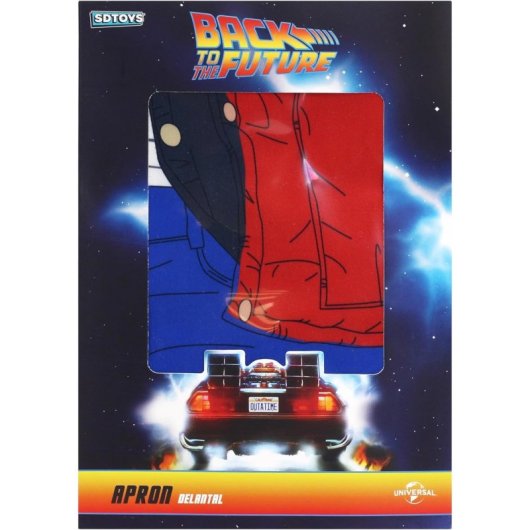 Delantal Marty Mcfly Regreso Al Futuro Back To The Future
