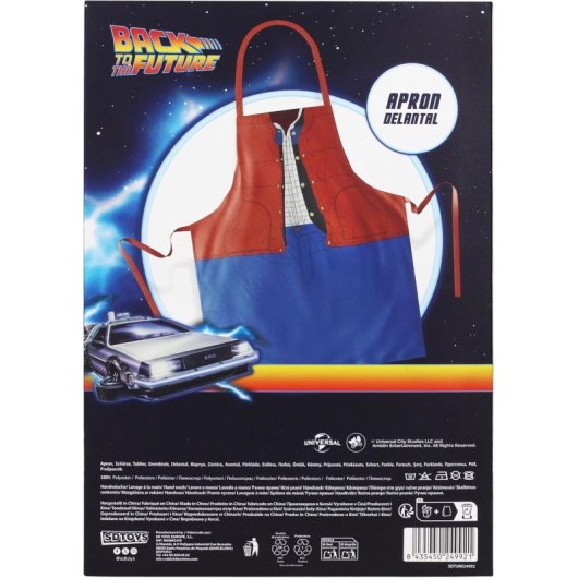 Delantal Marty Mcfly Regreso Al Futuro Back To The Future