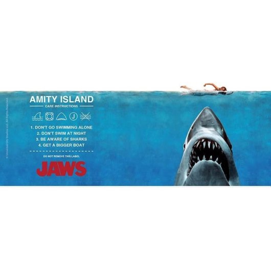 Taza Tiburón Jaws Instrucciones Amity Island Care 320 Mls