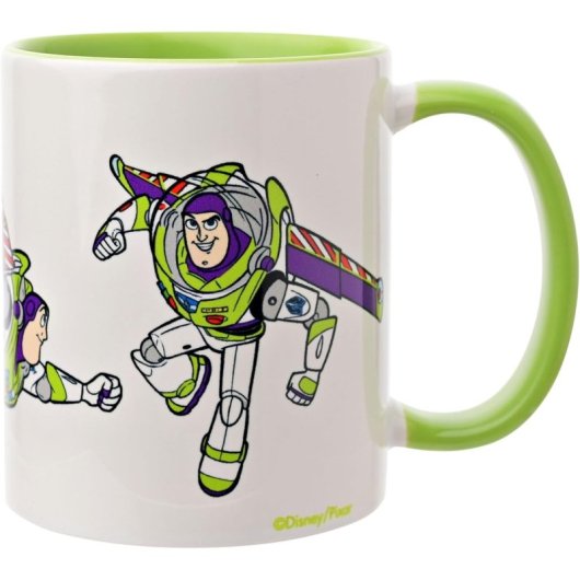 Taza Buzz Lightyear Toy Story Disney Home Cerámica 320 Mls