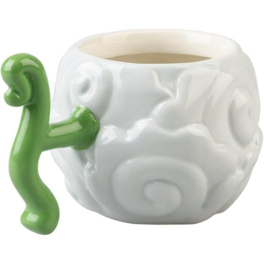 Taza 3d Fruta Smoke Smoke One Piece Cerámica 600 Mls