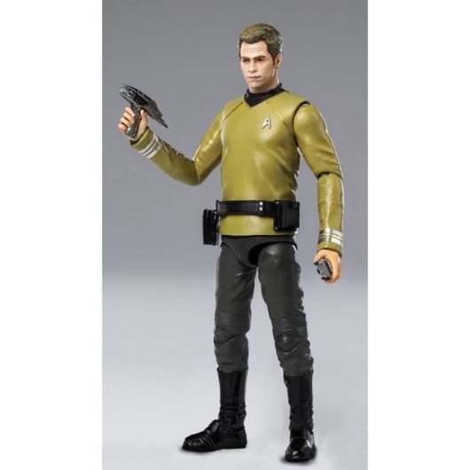 Figura Capitán Kirk Exquisite Mini Star Trek 2009 Articulada 10 Cms