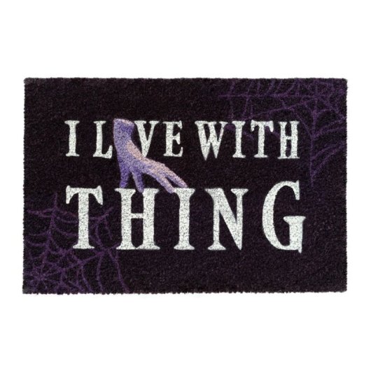 Felpudo I Live With Thing Wednesday
